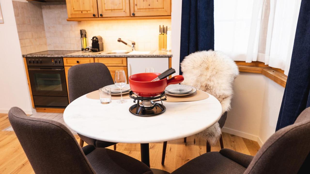 Wunderstay Alpine 16 Chic Studio Central Location Klosters Bagian luar foto